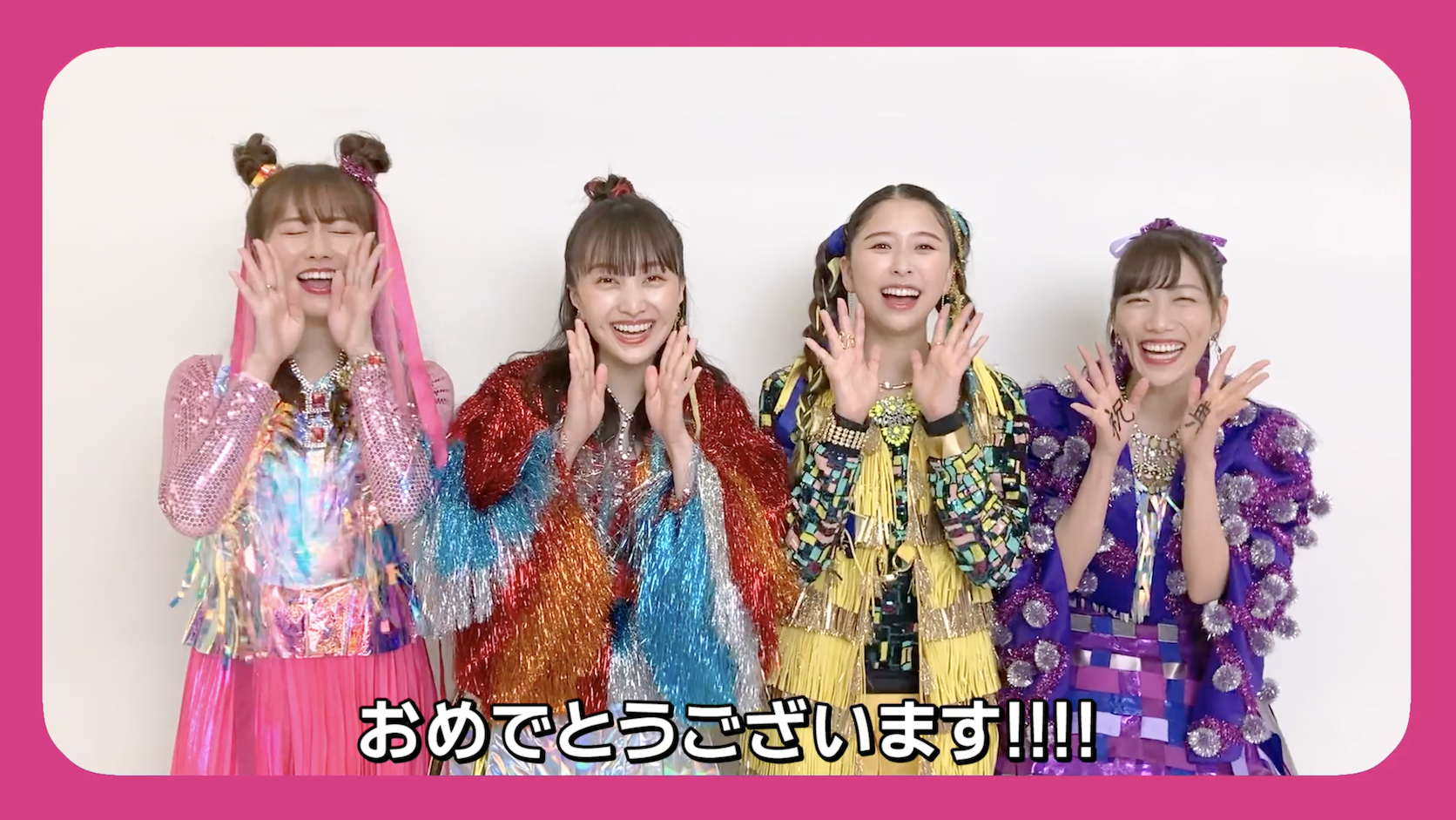 ももクロから「おめでとう！」 シチュエーション問わず「おめでとう 