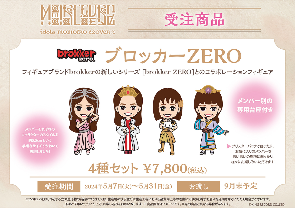 ももいろクローバーの何年か前の店頭に飾ってあった宣伝用ポスター 