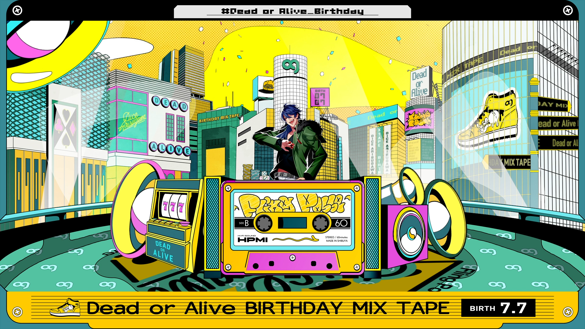 ヒプノシスマイク シブヤ・ディビジョン“Fling Posse”有栖川 帝統の 